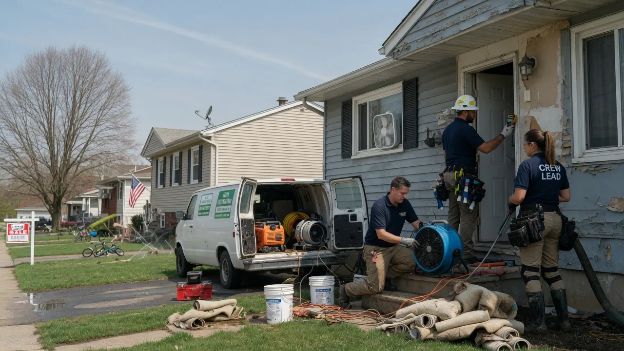 Flood Cleanup in West Lafayette, OH near me
